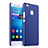Funda Dura Plastico Rigida Mate para Huawei G9 Lite Azul