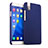 Funda Dura Plastico Rigida Mate para Huawei Honor 7i shot X Azul