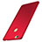 Funda Dura Plastico Rigida Mate para Huawei Honor Note 8 Rojo