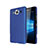 Funda Dura Plastico Rigida Mate para Microsoft Lumia 950 Azul