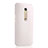 Funda Dura Plastico Rigida Mate para Motorola Moto X Style Blanco