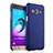Funda Dura Plastico Rigida Mate para Samsung Galaxy Amp Prime J320P J320M Azul