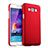 Funda Dura Plastico Rigida Mate para Samsung Galaxy Grand 3 G7200 Rojo