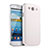 Funda Dura Plastico Rigida Mate para Samsung Galaxy S3 4G i9305 Blanco