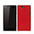 Funda Dura Plastico Rigida Mate para Sony Xperia Z L36h Rojo