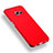 Funda Dura Plastico Rigida Mate Q02 para Samsung Galaxy S6 Edge+ Plus SM-G928F Rojo