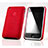 Funda Dura Plastico Rigida Perforada para Apple iPhone 3G 3GS Rojo