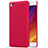 Funda Dura Plastico Rigida Perforada para Xiaomi Mi 5S 4G Rojo