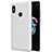 Funda Dura Plastico Rigida Perforada para Xiaomi Redmi Note 5 AI Dual Camera Blanco