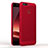 Funda Dura Plastico Rigida Perforada W01 para Huawei Honor V9 Rojo