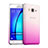 Funda Dura Plastico Rigida Transparente Gradient para Samsung Galaxy On5 G550FY Rosa