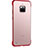 Funda Dura Ultrafina Carcasa Transparente Mate H01 para Huawei Mate 20 Pro Rojo