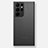 Funda Dura Ultrafina Carcasa Transparente Mate H02 para Samsung Galaxy S21 Ultra 5G Negro