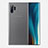 Funda Dura Ultrafina Carcasa Transparente Mate U01 para Samsung Galaxy Note 10 Plus 5G Blanco