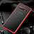 Funda Dura Ultrafina Carcasa Transparente Mate U01 para Samsung Galaxy S10 5G Rojo