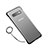 Funda Dura Ultrafina Carcasa Transparente Mate U01 para Samsung Galaxy S10 Plus Negro