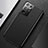 Funda Dura Ultrafina Carcasa Transparente Mate U01 para Samsung Galaxy S21 Ultra 5G Negro