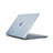 Funda Dura Ultrafina Transparente Mate para Apple MacBook 12 pulgadas Azul