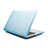 Funda Dura Ultrafina Transparente Mate para Apple MacBook Air 13 pulgadas Azul