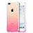 Funda Gel Ultrafina Transparente Gradiente G01 para Apple iPhone 8 Plus Rosa