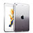 Funda Gel Ultrafina Transparente Gradiente para Apple iPad Air Gris
