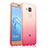 Funda Gel Ultrafina Transparente Gradiente para Huawei G9 Plus Rosa