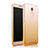 Funda Gel Ultrafina Transparente Gradiente para Xiaomi Redmi Note 3 Pro Amarillo