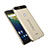 Funda Gel Ultrafina Transparente para Google Nexus 6P Oro