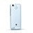 Funda Gel Ultrafina Transparente para Huawei Enjoy 5S Azul