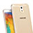 Funda Gel Ultrafina Transparente para Samsung Galaxy Note 3 N9000 Oro