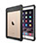 Funda Impermeable Bumper Silicona y Plastico Waterproof Carcasa 360 Grados para Apple iPad Pro 10.5 Negro