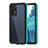 Funda Impermeable Bumper Silicona y Plastico Waterproof Carcasa 360 Grados para Samsung Galaxy A52 5G Azul y Negro