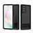 Funda Impermeable Bumper Silicona y Plastico Waterproof Carcasa 360 Grados para Samsung Galaxy Note 20 Ultra 5G Negro