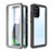 Funda Impermeable Bumper Silicona y Plastico Waterproof Carcasa 360 Grados W02 para Samsung Galaxy S20 Plus 5G Negro