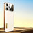 Funda Lujo Cuero Carcasa AC2 para Apple iPhone 14 Pro Max Blanco