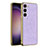 Funda Lujo Cuero Carcasa AC2 para Samsung Galaxy S21 5G Morado