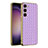 Funda Lujo Cuero Carcasa AC3 para Samsung Galaxy S21 5G Morado