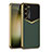 Funda Lujo Cuero Carcasa AC4 para Samsung Galaxy S22 Plus 5G Verde