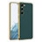 Funda Lujo Cuero Carcasa AC5 para Samsung Galaxy S22 Plus 5G Verde