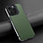 Funda Lujo Cuero Carcasa AT4 para Apple iPhone 14 Pro Max Verde