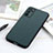 Funda Lujo Cuero Carcasa B01H para Oppo A54s Verde