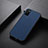 Funda Lujo Cuero Carcasa B01H para Samsung Galaxy A02s Azul