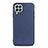 Funda Lujo Cuero Carcasa B01H para Samsung Galaxy M33 5G Azul