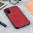Funda Lujo Cuero Carcasa B03H para Samsung Galaxy A02s Rojo