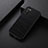 Funda Lujo Cuero Carcasa B05H para Samsung Galaxy M02s Negro