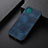 Funda Lujo Cuero Carcasa B06H para Samsung Galaxy F42 5G Azul