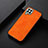 Funda Lujo Cuero Carcasa B06H para Samsung Galaxy M33 5G Naranja