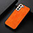 Funda Lujo Cuero Carcasa B06H para Samsung Galaxy S21 Plus 5G Naranja
