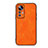 Funda Lujo Cuero Carcasa B06H para Xiaomi Mi 12 5G Naranja