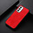 Funda Lujo Cuero Carcasa B07H para Samsung Galaxy F23 5G Rojo